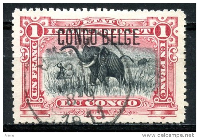 Congo Belge   46   Obl   ---   Type II - Oblitérés