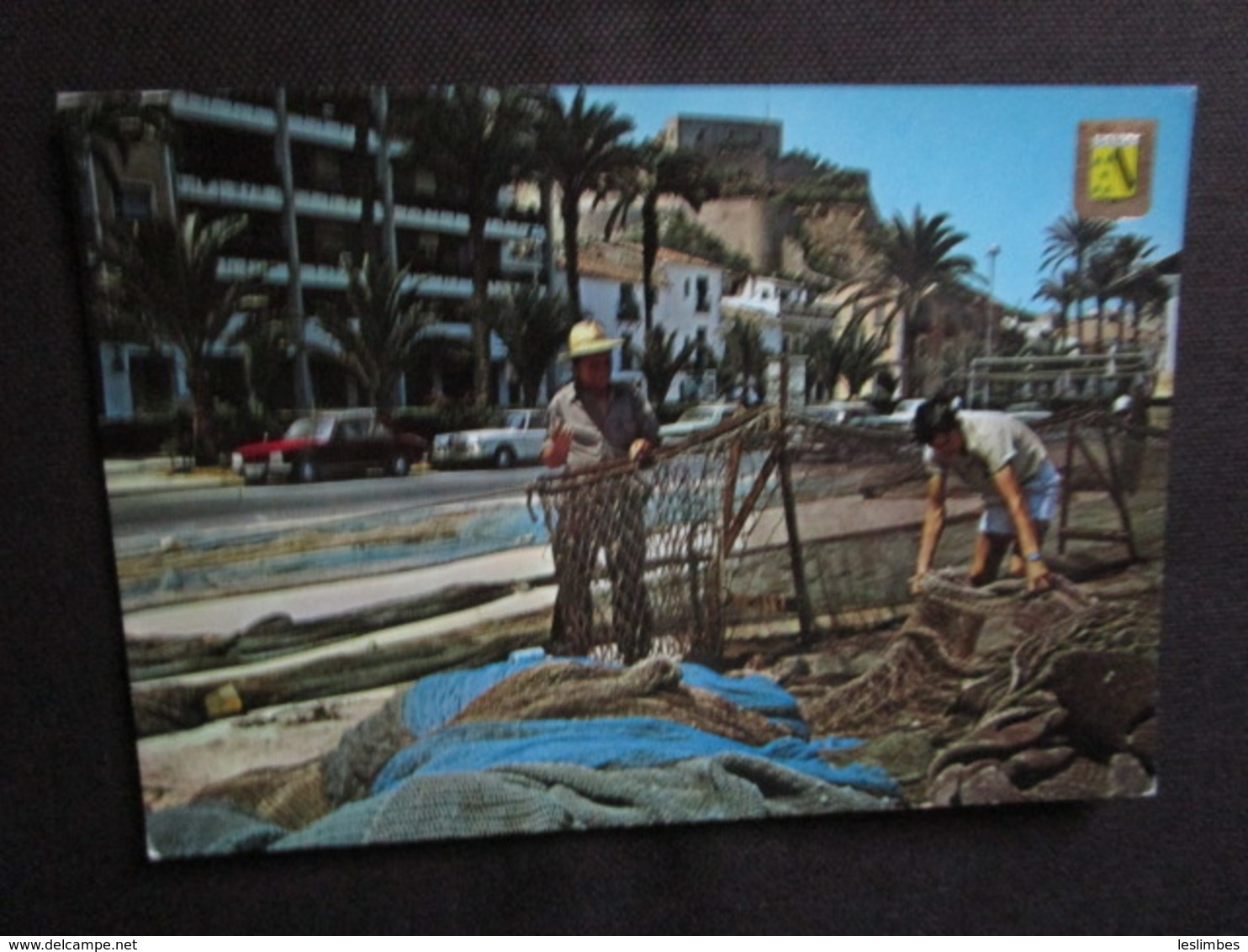 Denia (Alicante). Detalle Del Puerto Y Castillo. Subirats Casanovas 36 - Autres & Non Classés