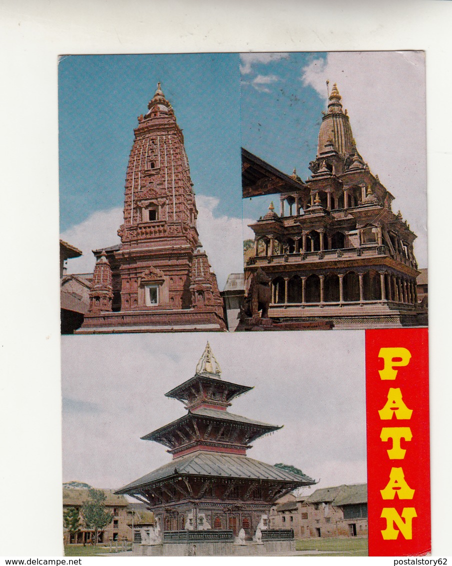 Lalitpur, Nepal. Post Card To Italy 1983 - Nepal