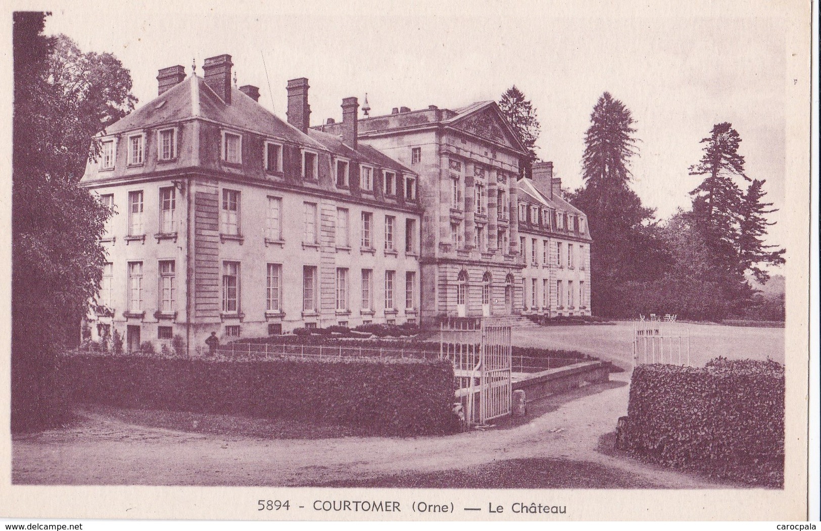 Carte 1930 COURTOMER / LE CHATEAU - Courtomer