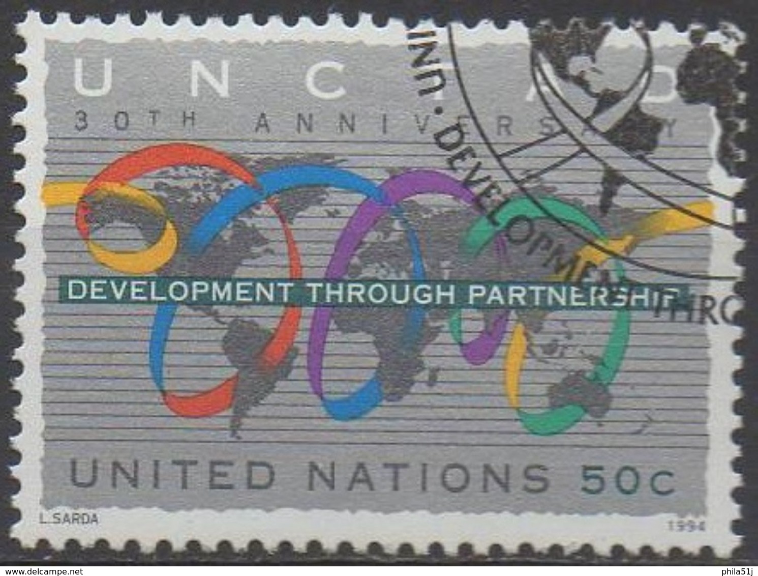 NATIONS-UNIES  ( New-York)  N°666__ OBL  VOIR SCAN - Used Stamps