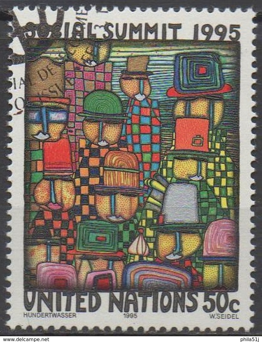 NATIONS-UNIES  ( New-York)  N°668__ OBL  VOIR SCAN - Used Stamps