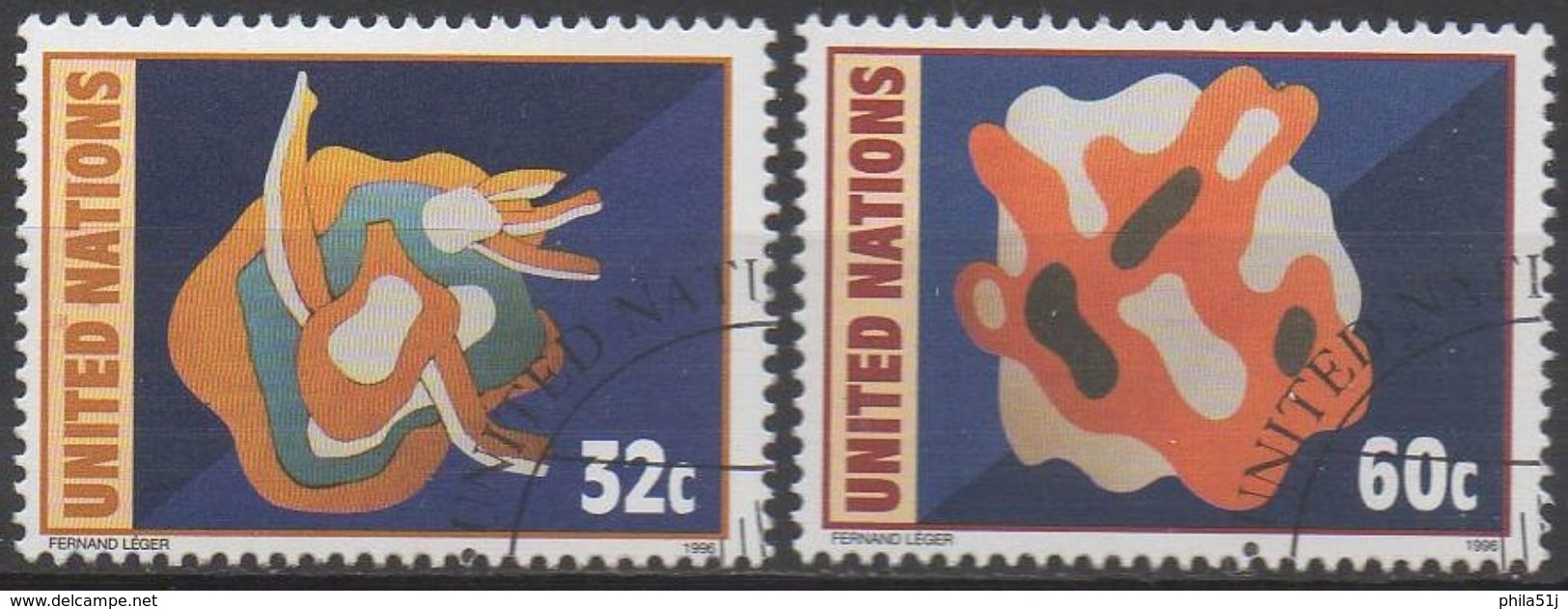 NATIONS-UNIES  ( New-York)  N°693/694__ OBL  VOIR SCAN - Used Stamps