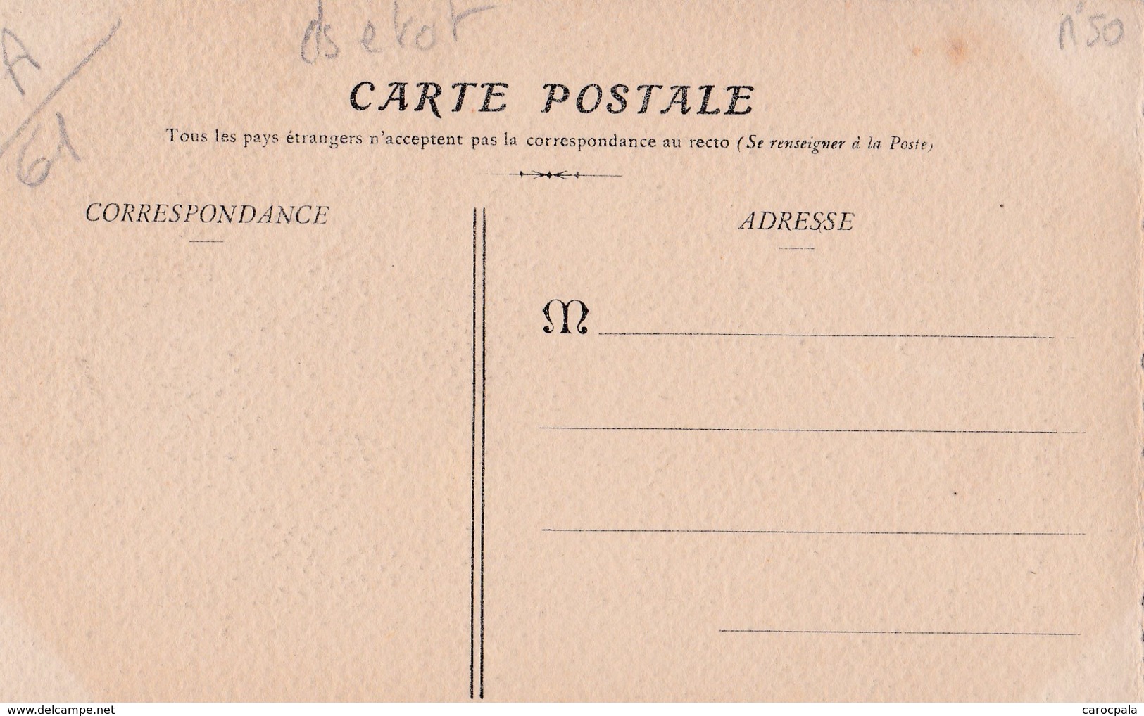 Carte 1910 ALMENECHES / PORTE ET CLOCHER DE L'EGLISE - Autres & Non Classés