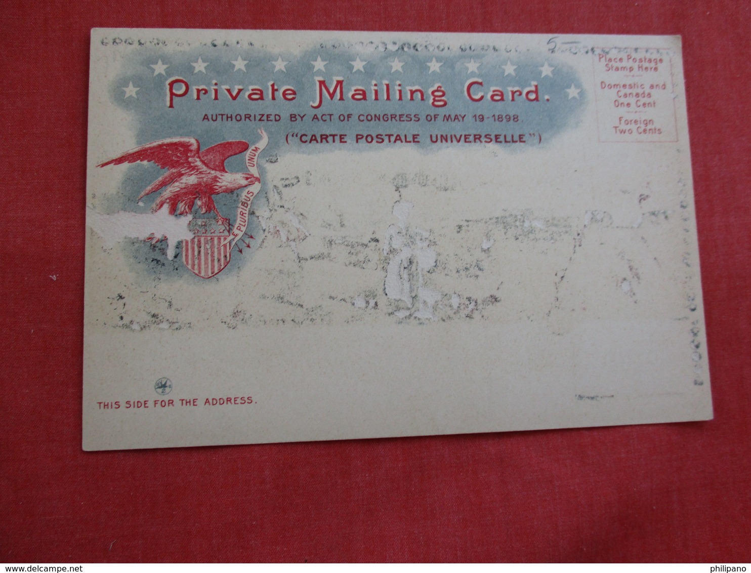 Private Mailing Card---Burial Of General . Fraser  1777-- Ref 2849 - History