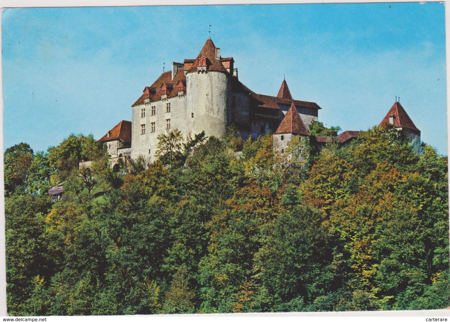 SUISSE,SWITZERLAND,SWISS, HELVETIA,SCHWEIZ,SVIZZERA ,FRIBOURG,GRUYERES,CHATEAU - Fribourg