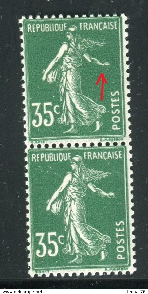 France - N°361 , Variété, Bras Maigre Tenant à Normal ,neufs Luxe - Ref V345 - Unused Stamps