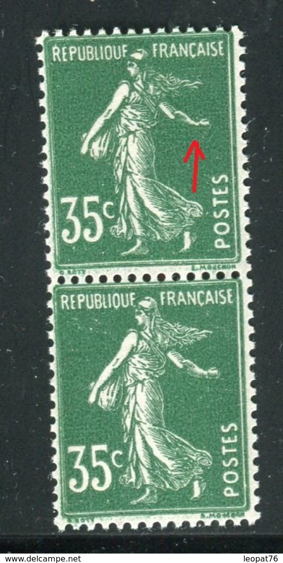 France - N°361 , Variété, Bras Maigre Tenant à Normal ,neufs Luxe - Ref V345 - Ungebraucht