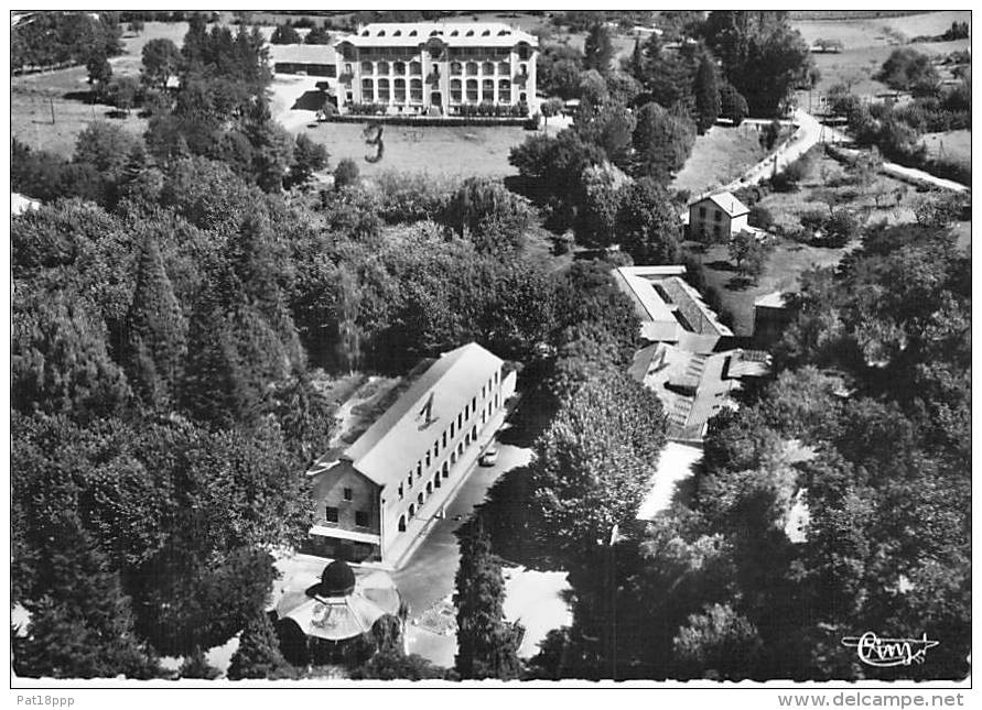 31 - BARBAZAN THERMAL La Source Et Le Foyer Des Veuves - CPSM Dentelée Noir Blanc GF écrite 1955 - Haute Garonne - Barbazan