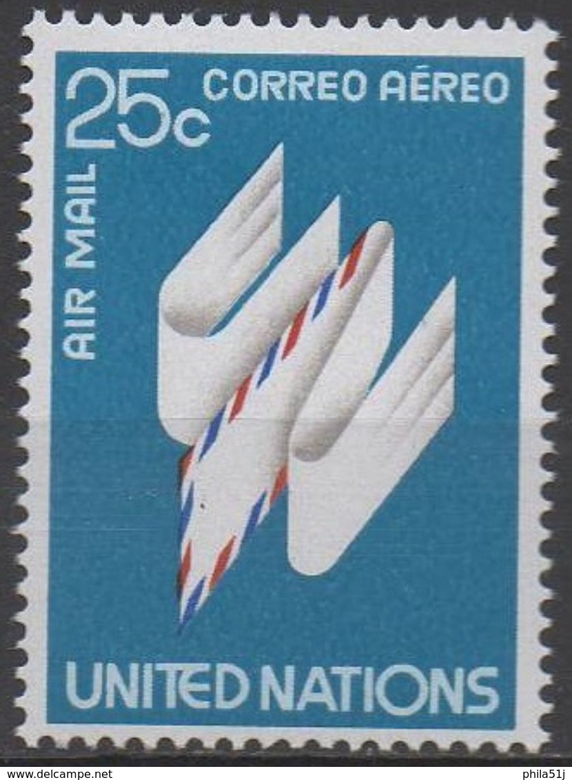 NATIONS-UNIES  ( New-York)  PA N°22 __ NEUF**  VOIR SCAN - Luftpost