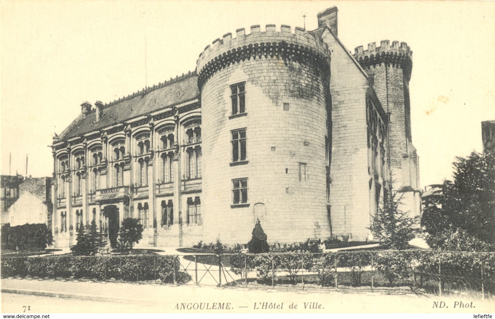 France - Charente - Angoulême - L'Hôtel De Ville - Neurdein Et Cie  Nº 71 - - Angouleme