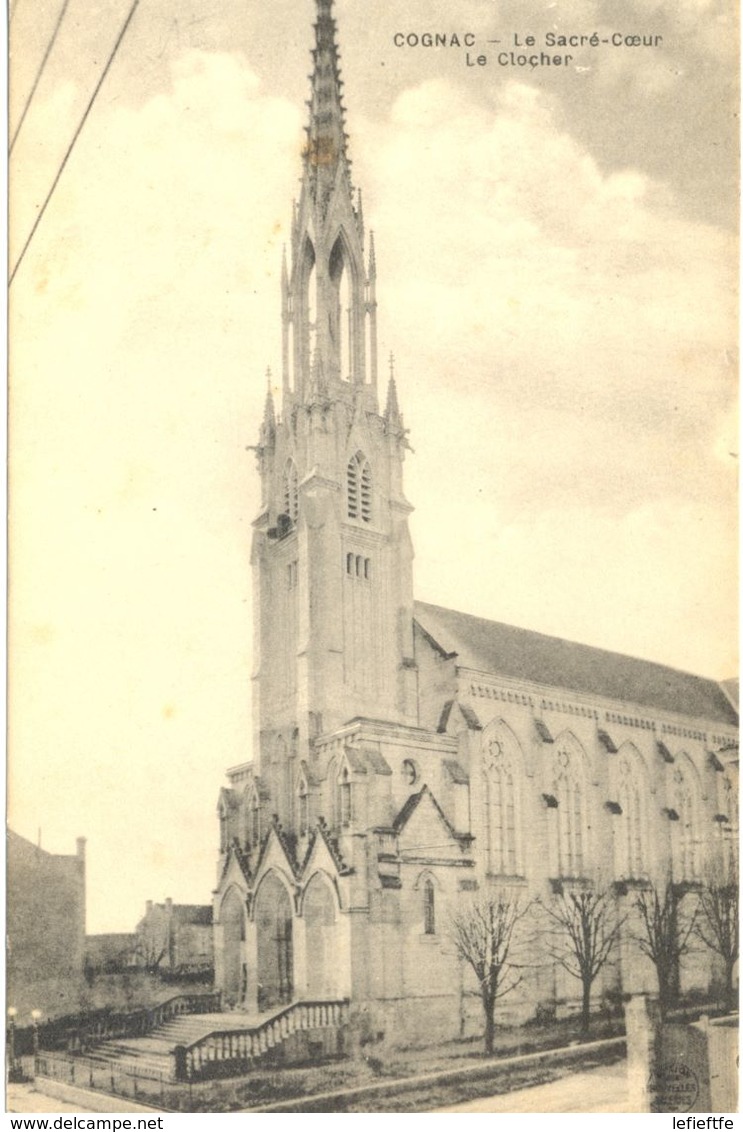 France - Charente - Cognac - Le Sacré Coeur - Le Clocher - - Cognac