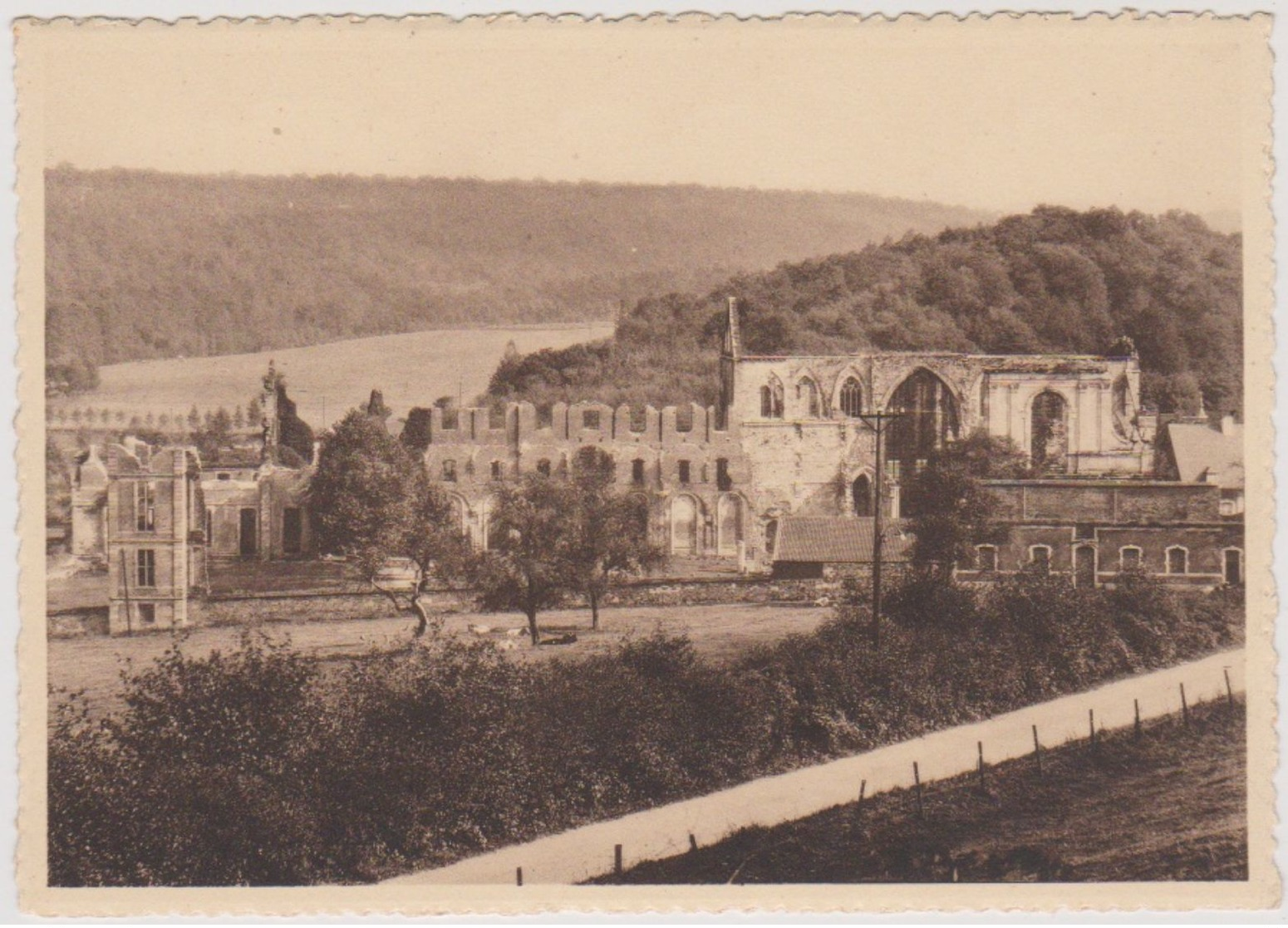 Belgique - Carnet - 12 Vues - Abbaye D'Aulne - - Thuin