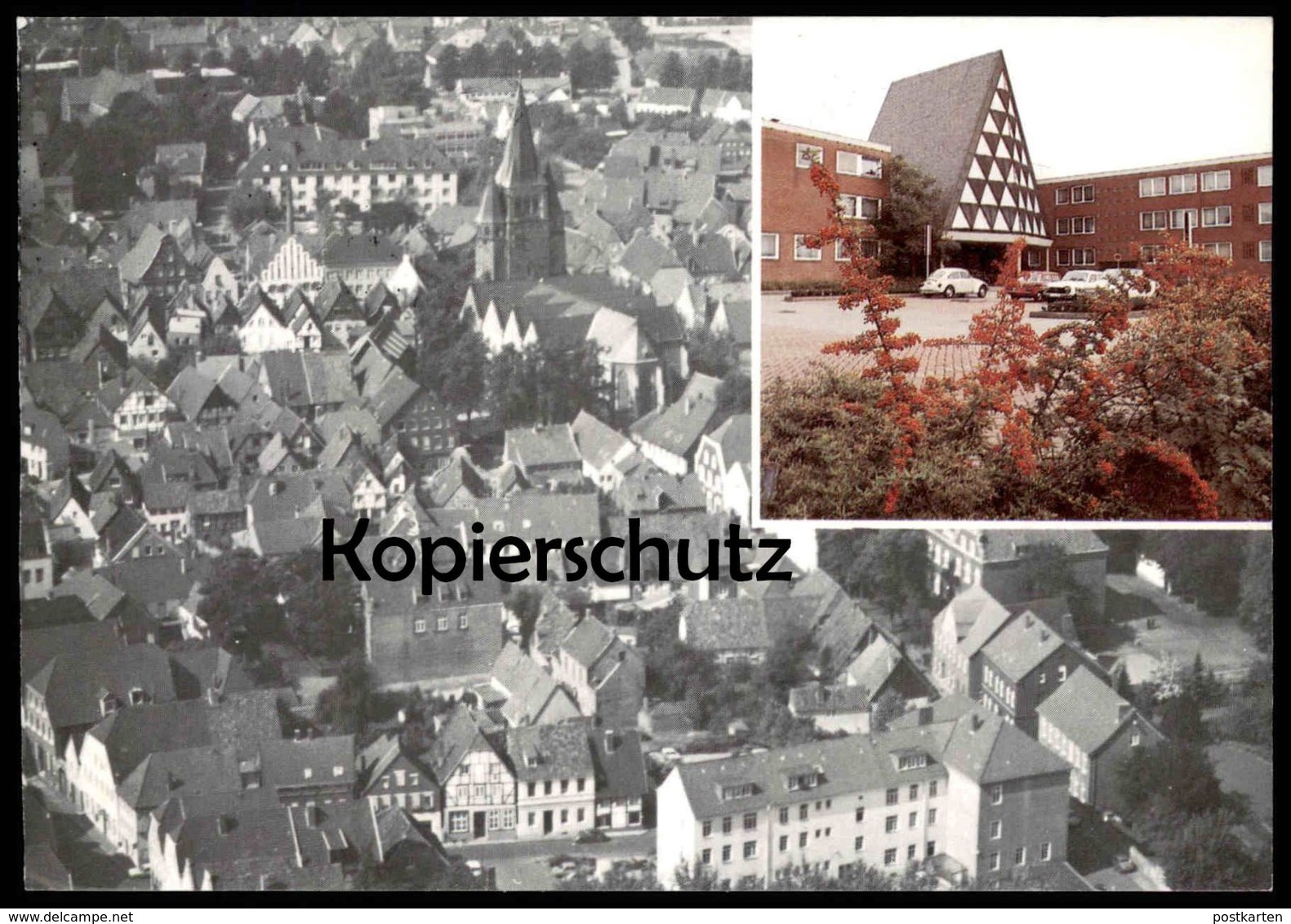 ÄLTERE POSTKARTE WARENDORFS ALTSTADT VOM MÜNSTERTOR AUS ALTERSHEIM Warendorf Postcard Ansichtskarte Cpa AK - Warendorf