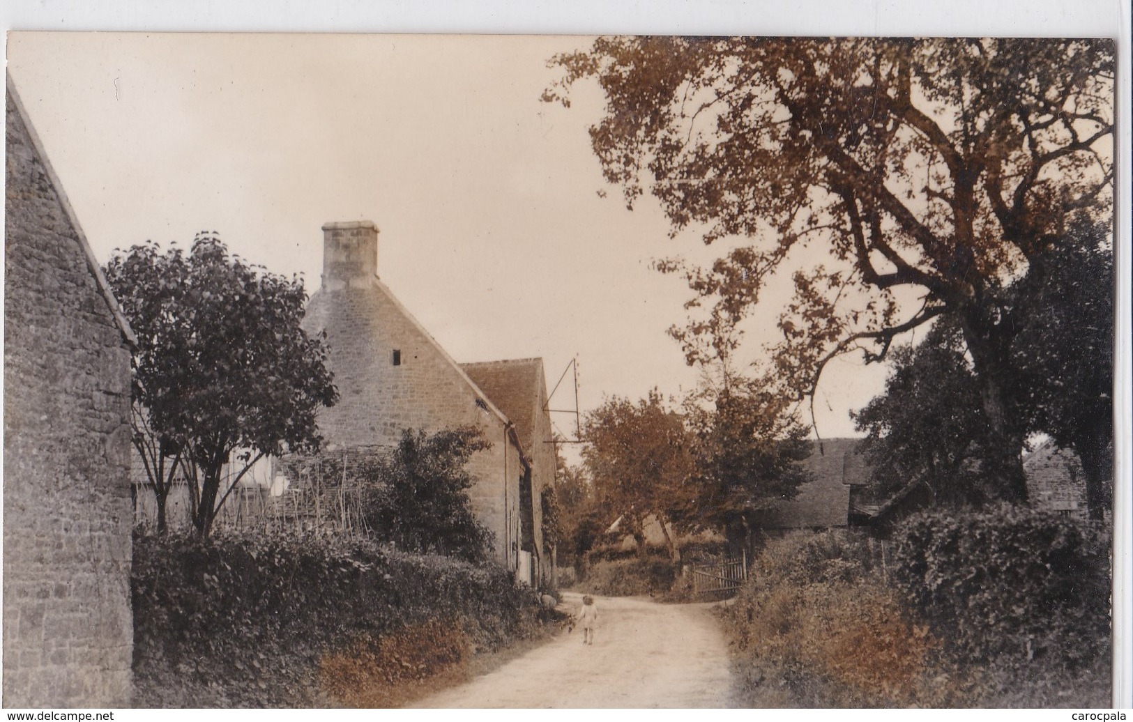 Carte PHOTO 1940 STE MARIE LA ROBERT / LE BOURG - Autres & Non Classés