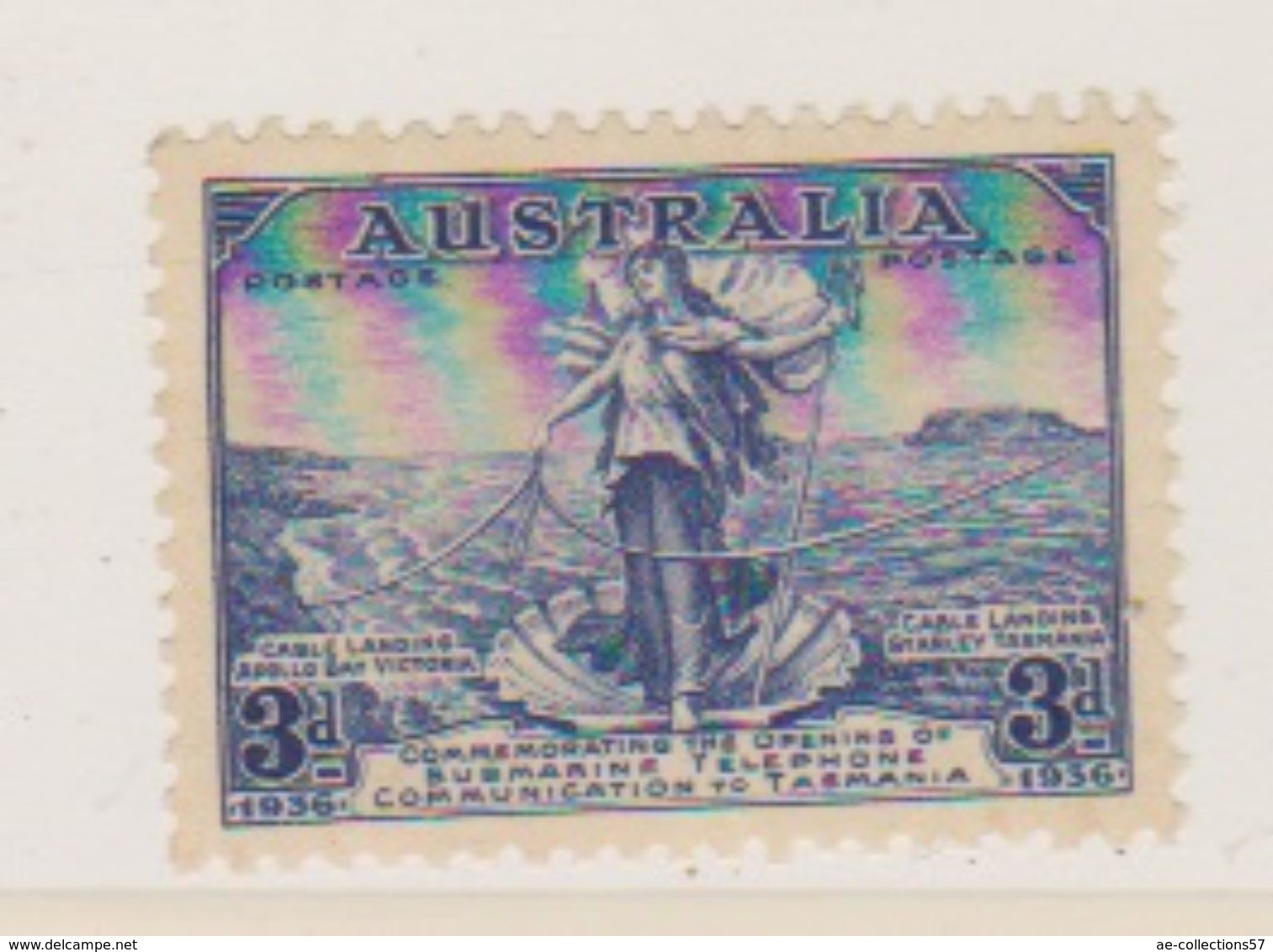 Australie  / N 106 / 3 P Bleu / NEUF Sans Gomme - Mint Stamps