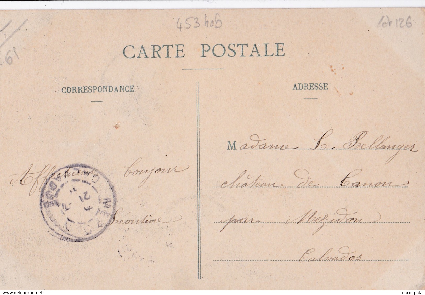 Carte 1910 SEGRIE FONTAINE / VUE GENERALE - Autres & Non Classés
