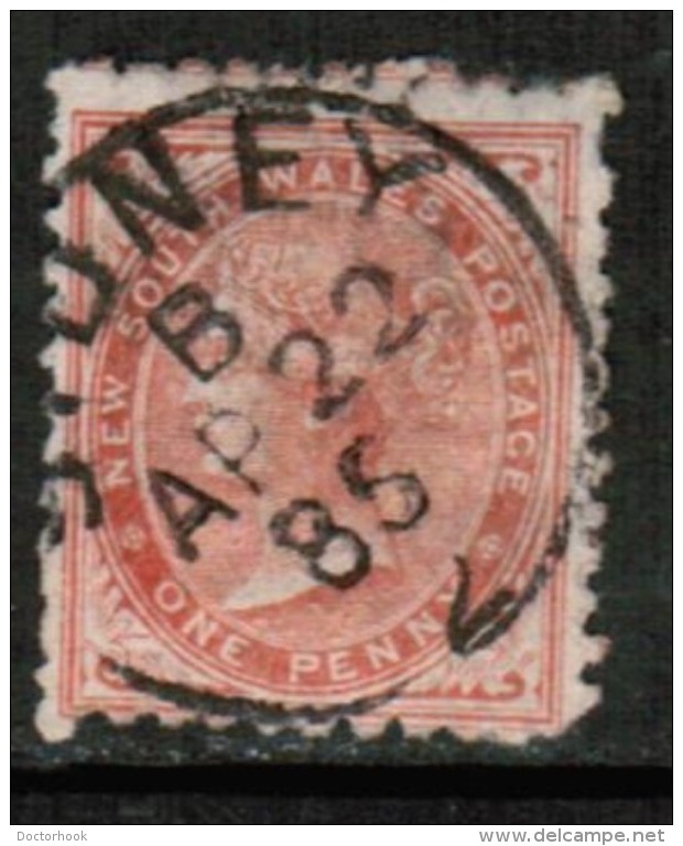 NEW SOUTH WALES  Scott # 61 F-VF USED - Oblitérés