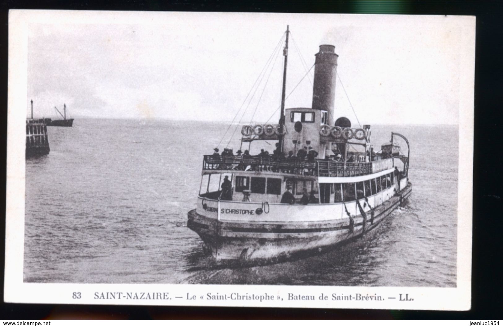 SAINT NAZAIRE LE VAPEUR                        DD D  1953 - Saint Nazaire