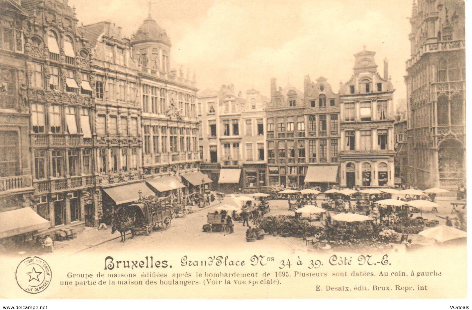 Bruxelles - CPA - Grand'Place - Places, Squares