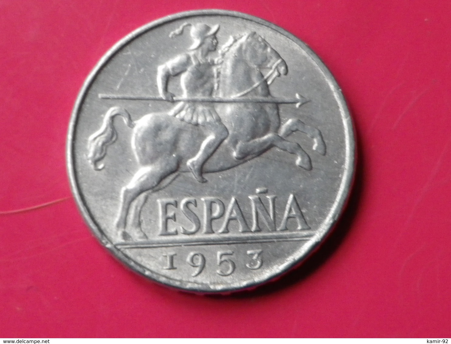 Espagne 10 Centimos 1953 Gouv.nationaliste Km#766     Lot1     Superbe  Aluminium - 10 Centimos