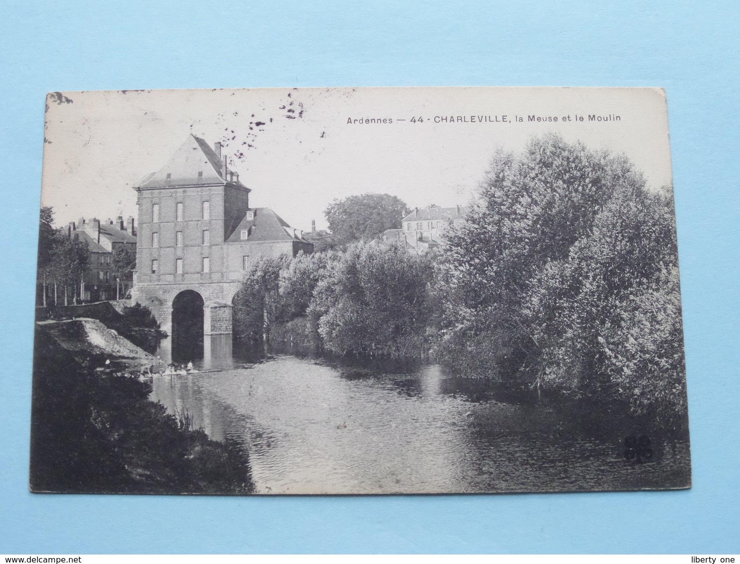 La Meuse Et Le Moulin ( 44 ) Anno 1908 ( Voir Photo Svp ) ! - Charleville