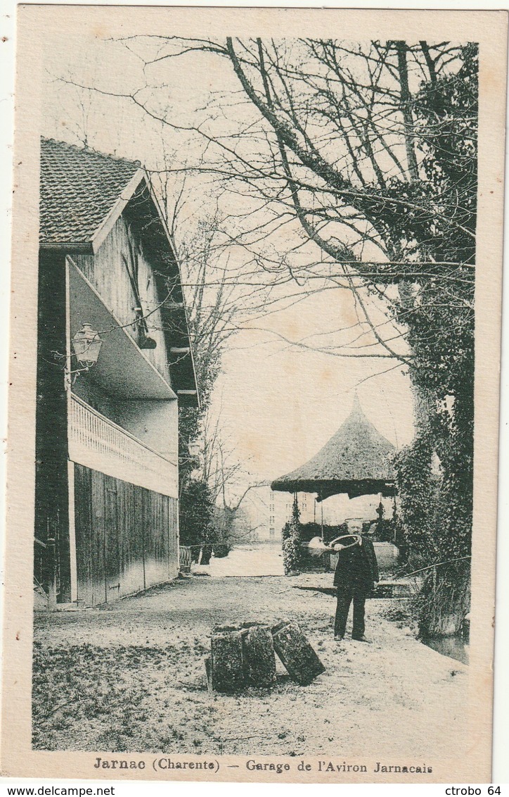 CPA JARNAC 16 - Garage De L'aviron Jarnacais - Jarnac