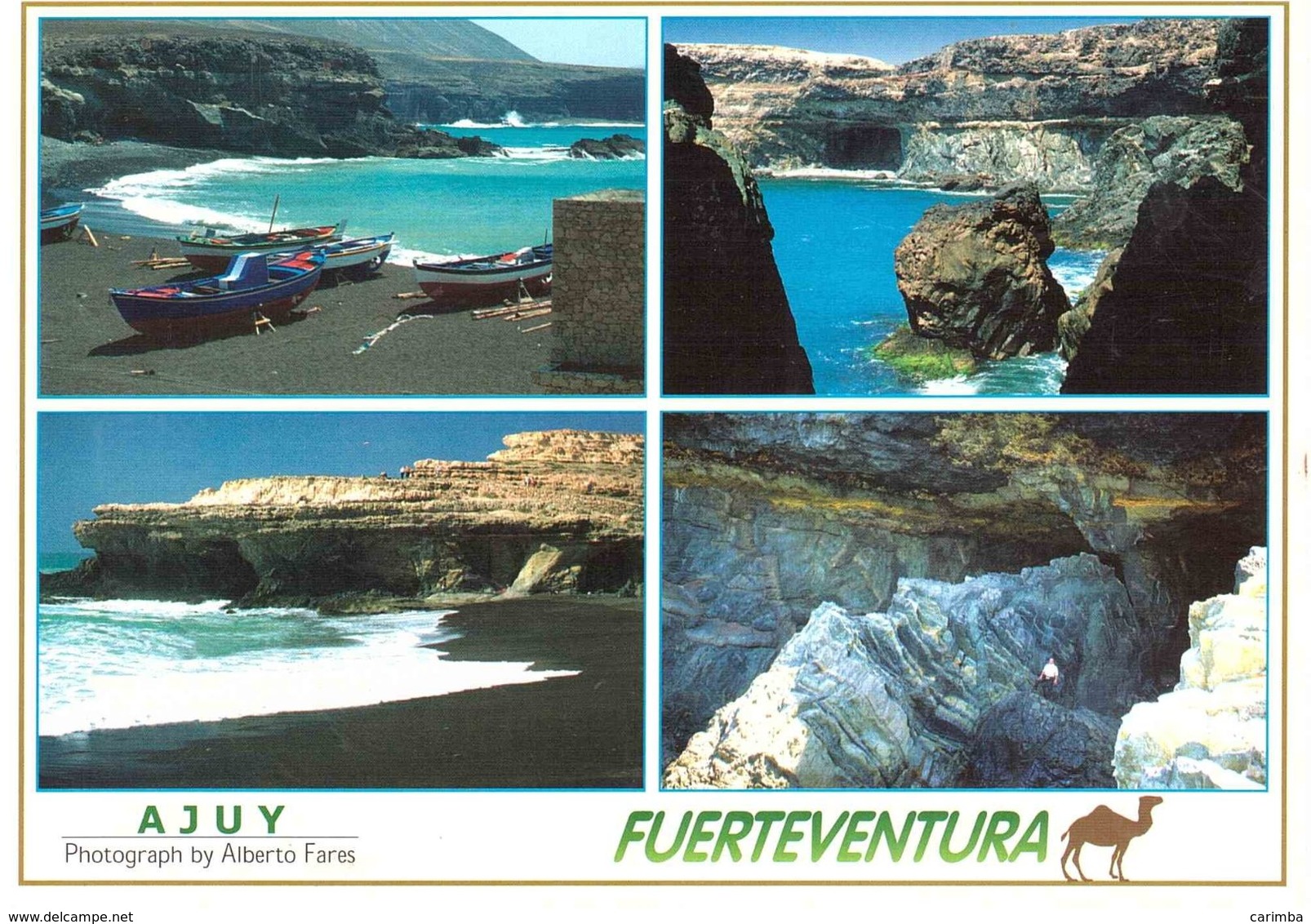 FUERTEVENTURA CART.X ITALIA - Storia Postale