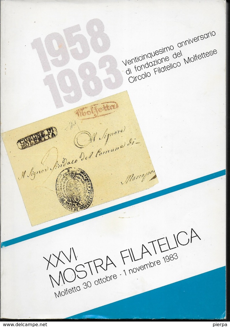 XXVI MOSTRA FILATELICA  MOLFETTA 1983 - USATO - Expositions Philatéliques