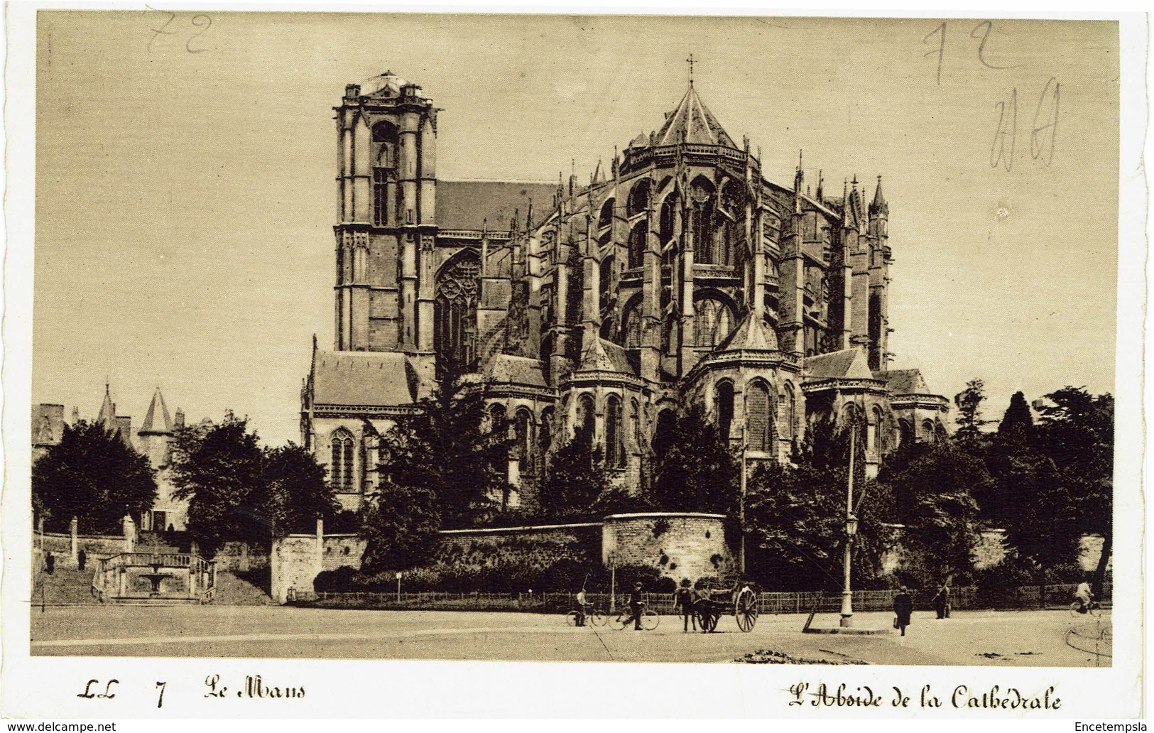 CPA - Carte Postale - FRANCE - LE MANS - L'Abside De La Cathédrale  (iv 199) - Le Mans