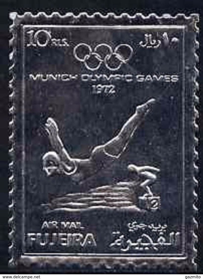 Fujeira 1972, Olympic Games In Munich, Diving, 1val SILVER - High Diving