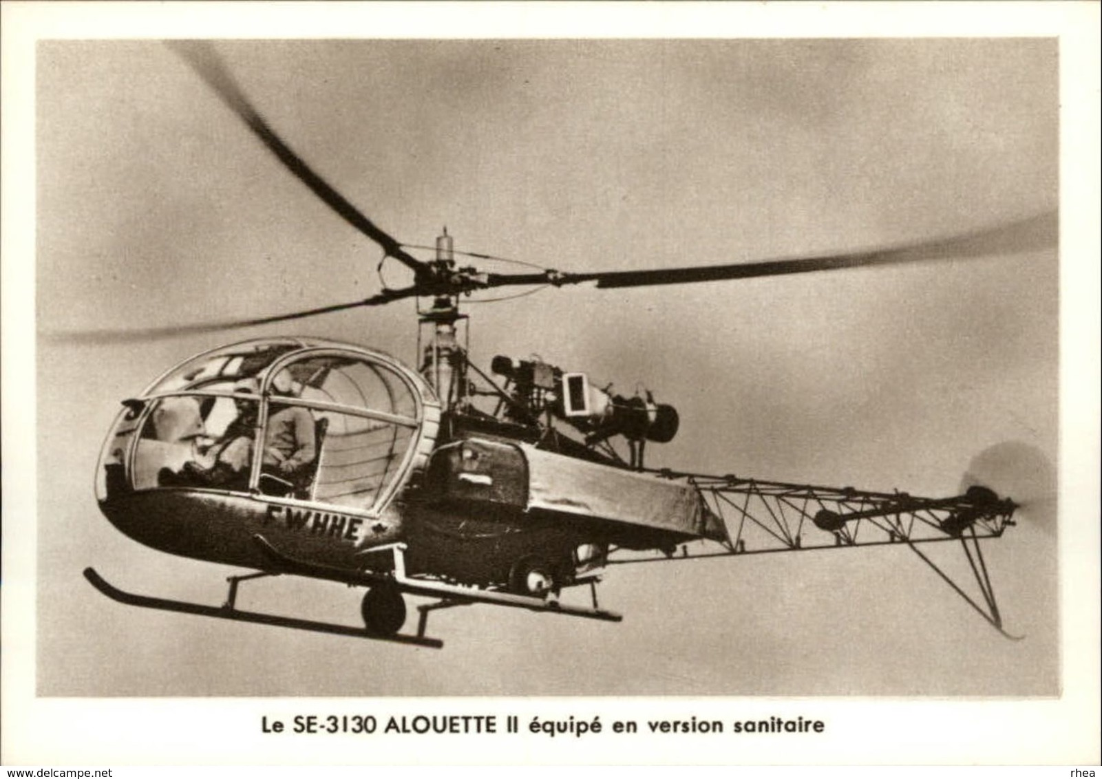 AVIATION - Aviation Militaire - Hélicoptère - Alouette - Elicotteri