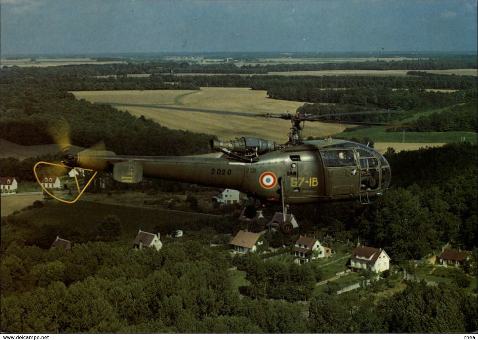 AVIATION - Aviation Militaire - Hélicoptère - Alouette III - Helicopters