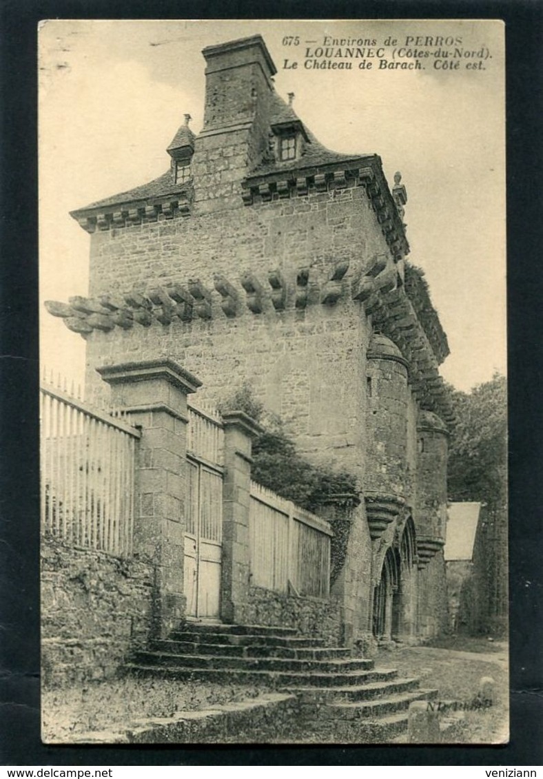 CPA - Environs De Perros - LOUANNEC - Le Château De Barach - Autres & Non Classés