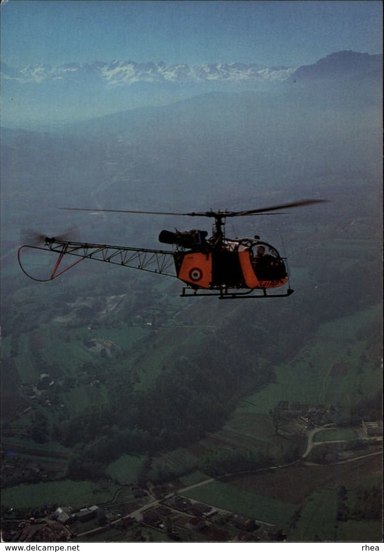 AVIATION - Aviation Militaire - Hélicoptère - Alouette III - Elicotteri