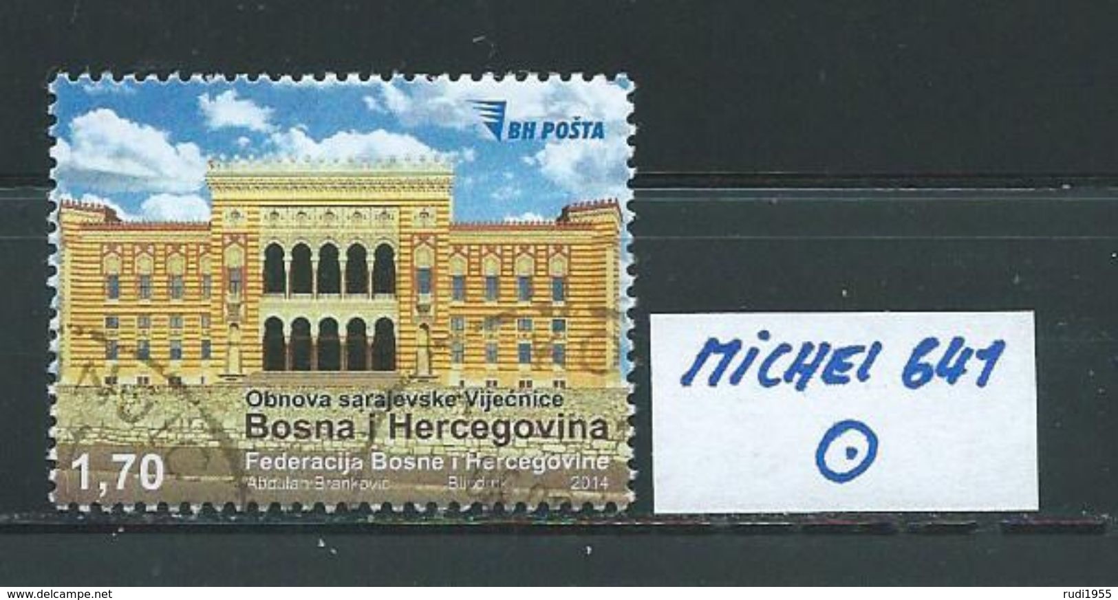 BOSNIEN HERZEGOWINA MICHEL 641 Gestempelt Siehe Scan - Bosnien-Herzegowina