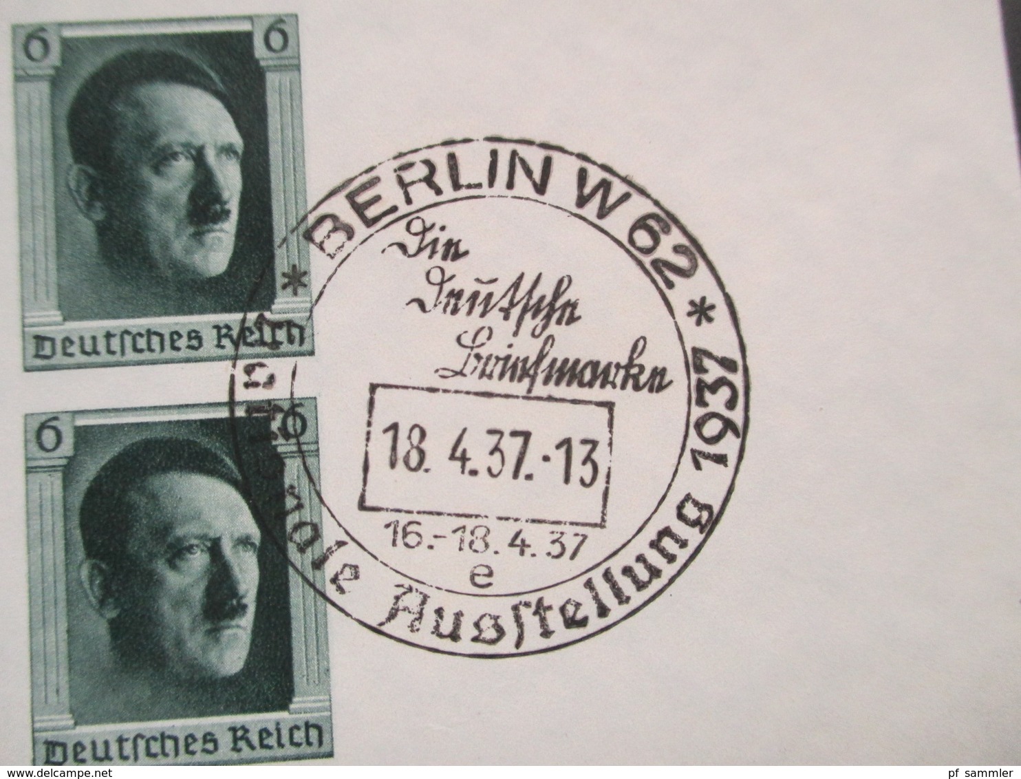 Deutsches Reich Hitler Blocks 7-9 + 11 SST Und 1x Block 11 ** (angetrennt) Insgesamt 10 Blocks! Hoher KW - Bloques