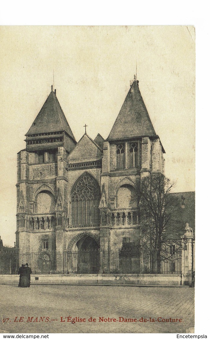 CPA - Carte Postale - FRANCE - LE MANS - Eglise Notre Dame De La Couture (iv 201) - Le Mans