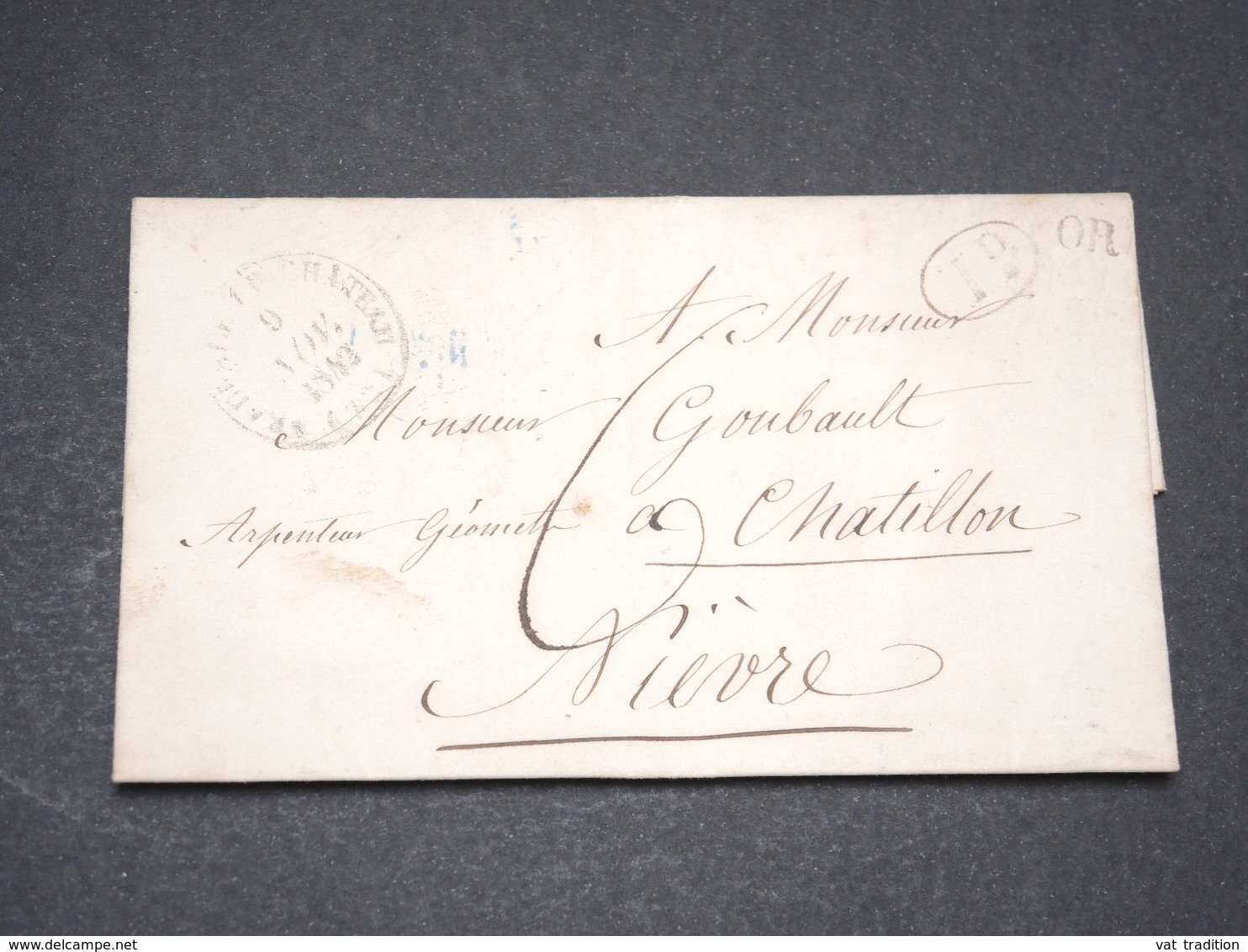 FRANCE - Lettre Pour Châtillon En 1832 - L 13369 - 1801-1848: Precursors XIX