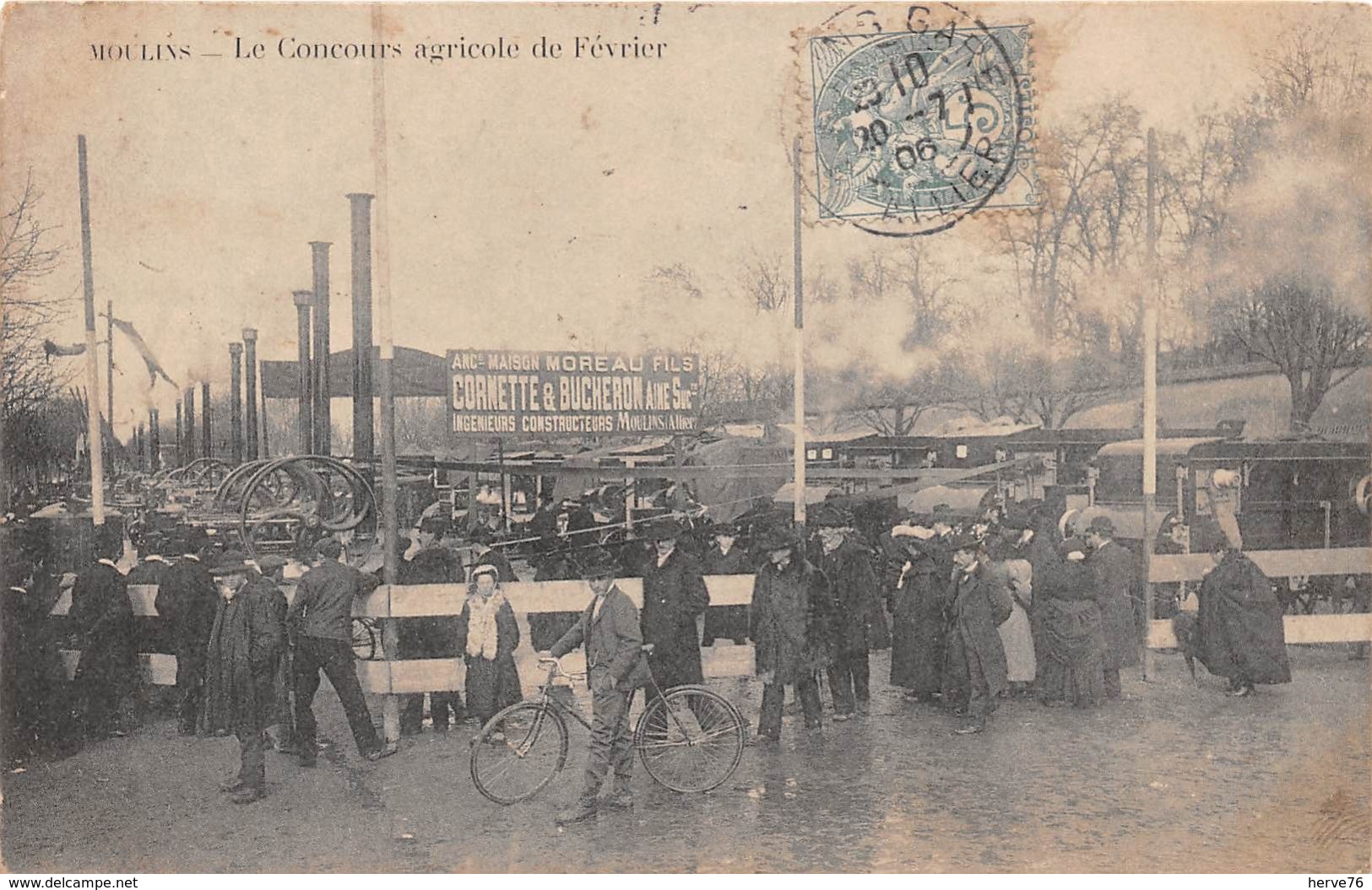 MOULINS - Le Concours Agricole De Février - Moulins