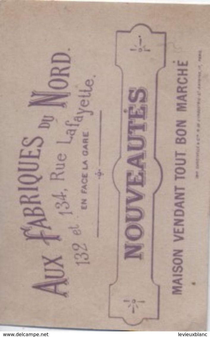 Chromo  Ancien/Nouveautés/ Aux Fabriques Du Nord/Polichinelle/Rue Lafayette/PARIS/Dancivillé/Vers1880-90    IMA345 - Other & Unclassified