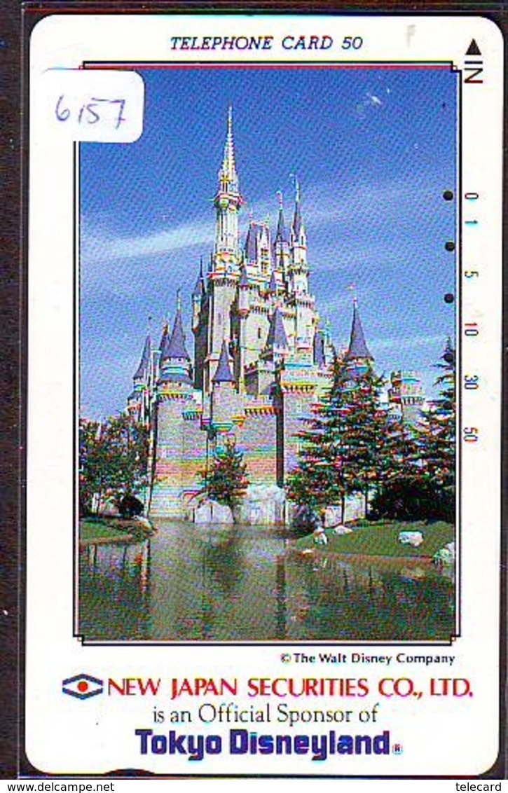 Télécarte Japon * 110-117365 - DISNEY Série Art Peinture Hiro Yamagata (6157) Japan Phonecard - Disney