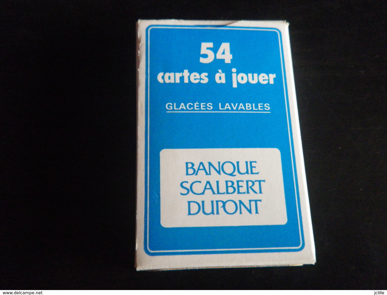 Jeu De 54 Cartes à Jouer - Banque SCALBERT DUPONT - 54 Cartes