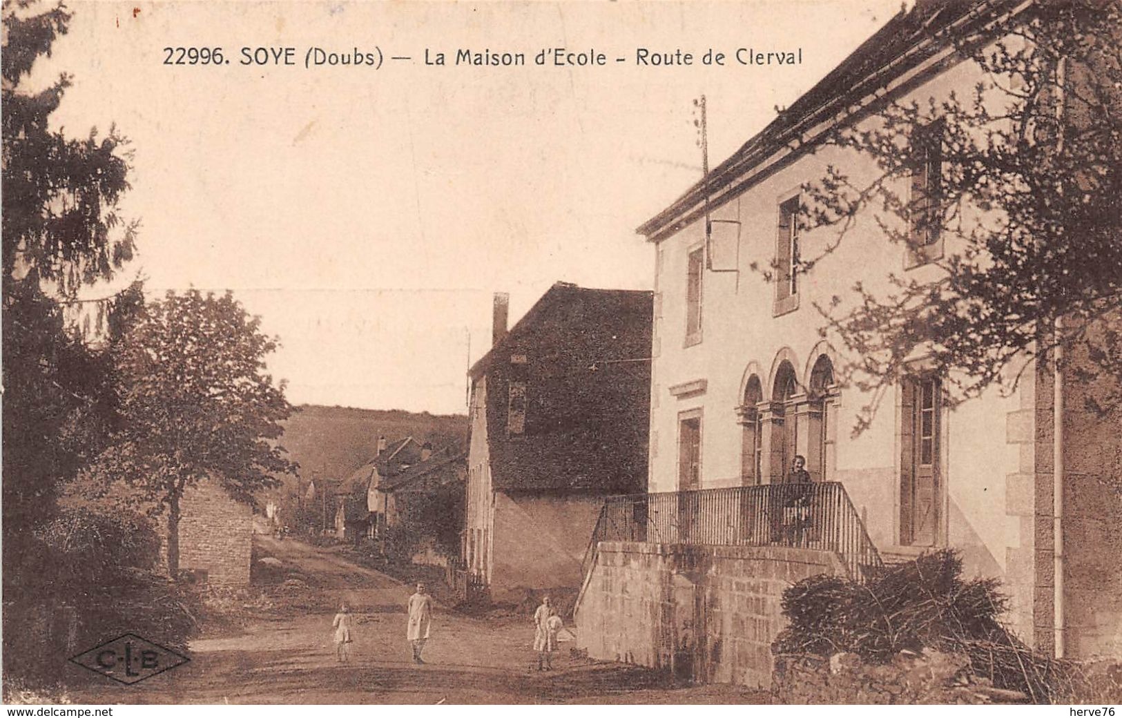 SOYE - La Maison D'Ecole - Route De Clerval - Autres & Non Classés