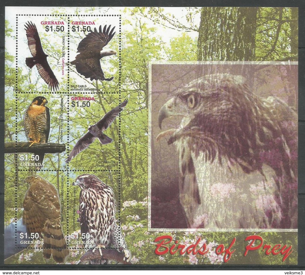 GRENADA - MNH - Animals - Birds Of Prey - Autres & Non Classés