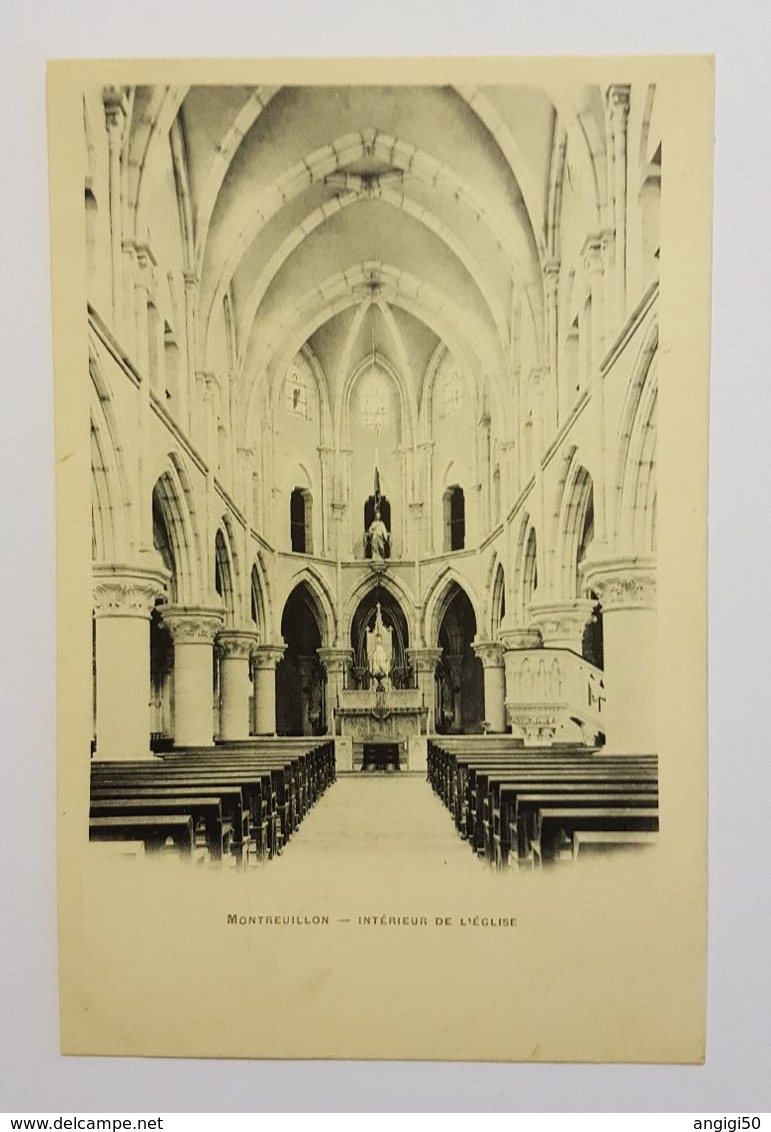 MONTREUILLON    INTERIEUR DE L'EGLISE     DEPT 58 NIEVRE - Autres & Non Classés