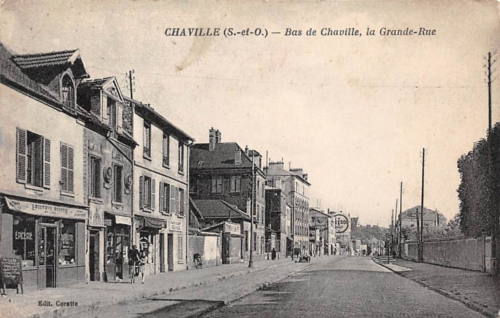 CHAVILLE.Bas De Chaville.La Grande Rue.n°479J - Chaville