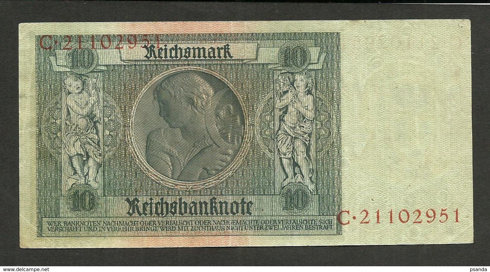 1929 Germany 10 Reichsmark  Used - 10 Reichsmark