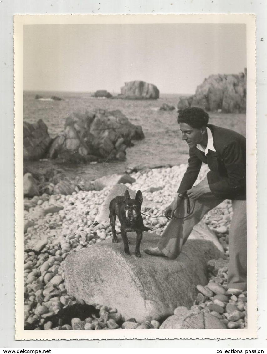 Photographie , 23.5 X 17 , 1934 , ILE DE BREHAT , Côtes D'Armor , Du Nord , 2 Scans,  Frais Fr 1.95 E - Lieux