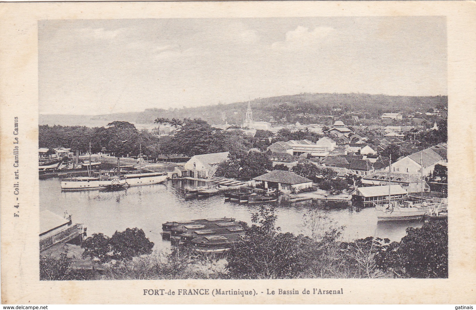 Martinique-le Bassin De L Arsenal - Fort De France